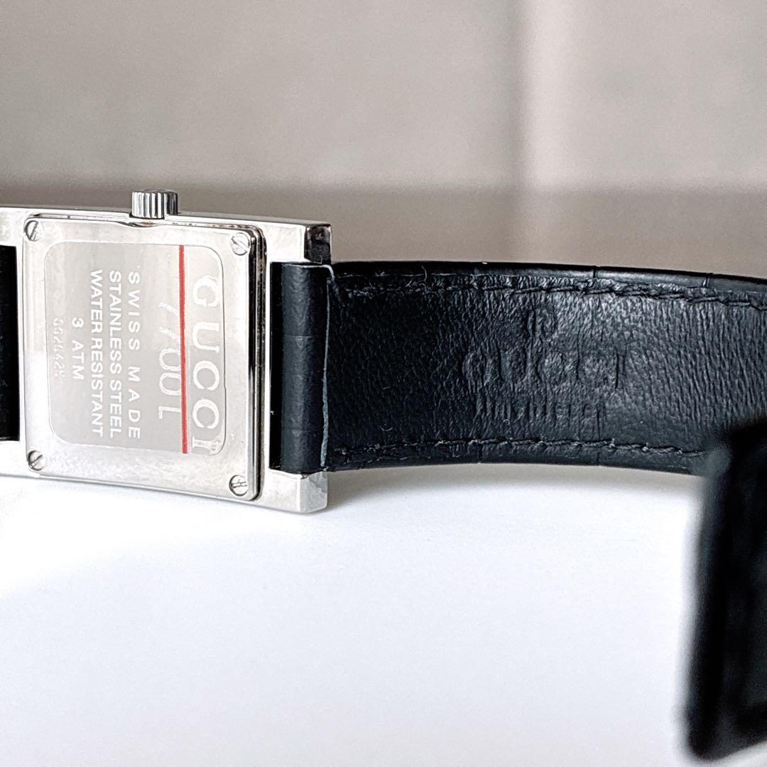 専用⭐️グッチ GUCCI 腕時計 7700L シェリーライン レザーベルト 稼働