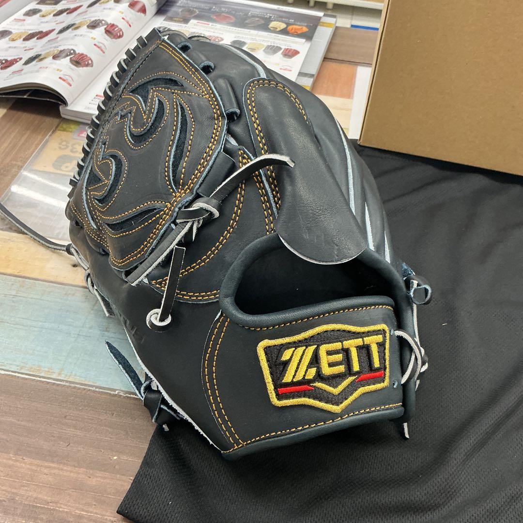 ゼットプロステイタス硬式投手用グローブ　湯もみ型付けサービス