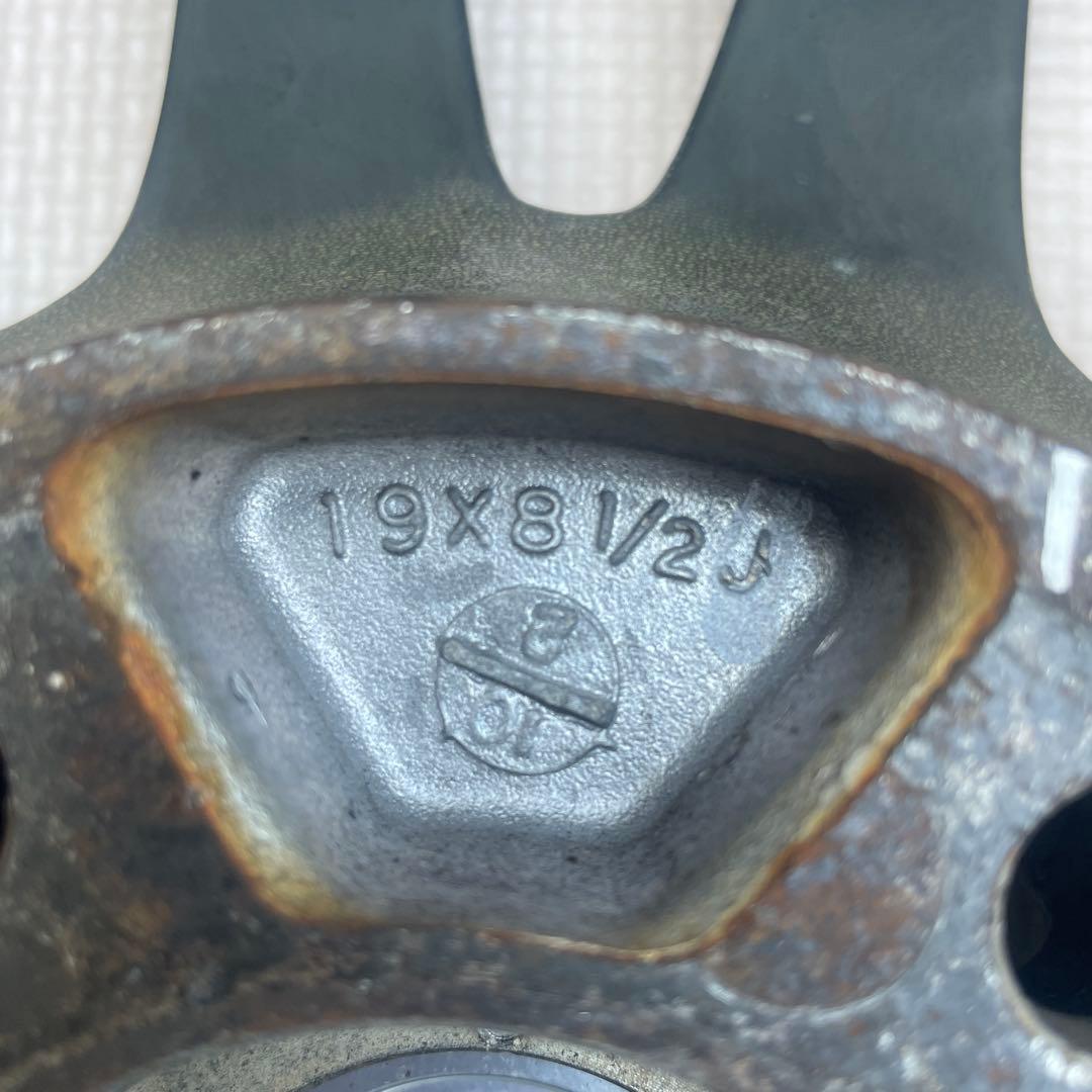 エンケイ GᎢC01 19インチ 8.5J ホイール 1本