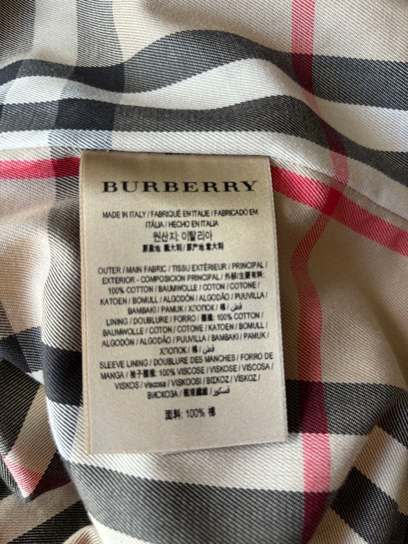 【美品】バーバリー　Burberry トレンチコート　160cm