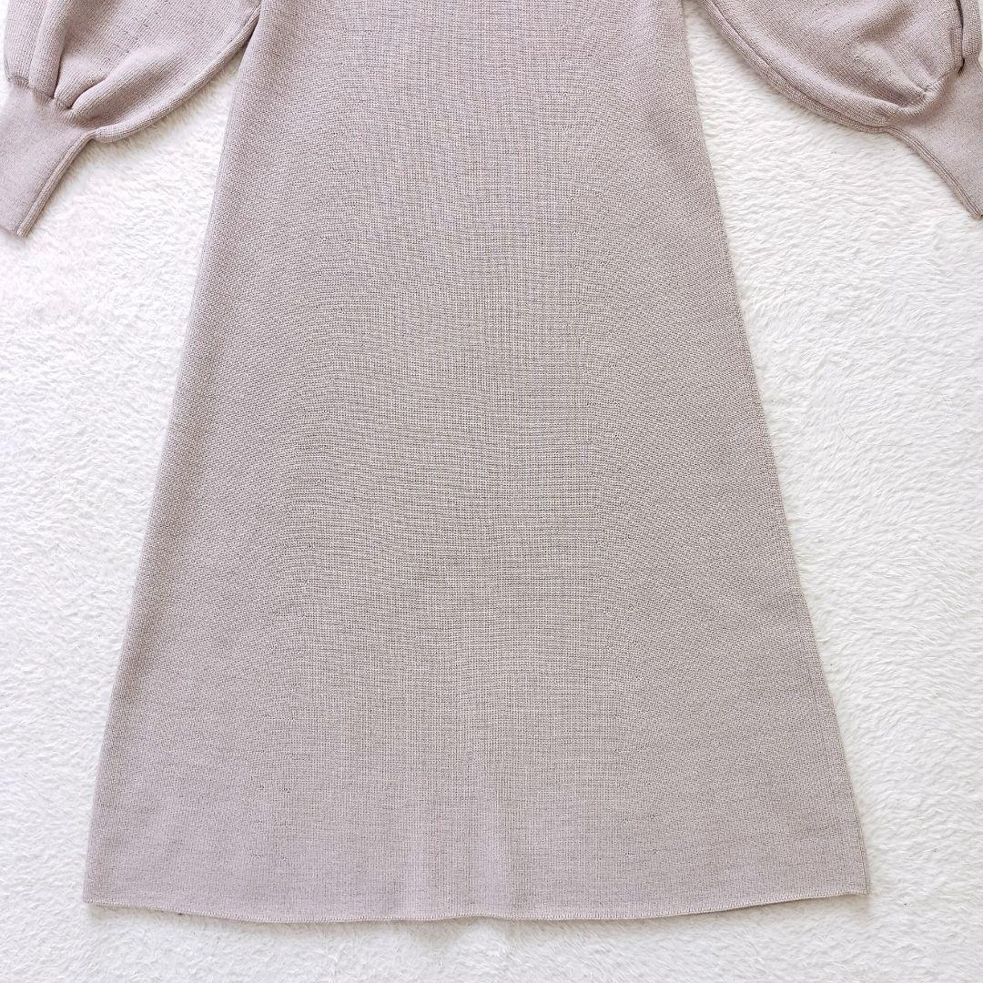 ANAYI　アナイ メリノウール アンサンブルニットワンピース