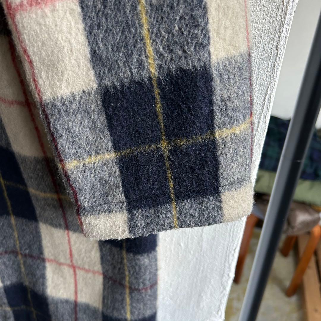 70S イングランド製 gloverall tartaneer ダッフルコート
