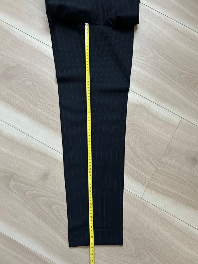 RINGJACKET×guji ロロピアーナ　ストライプスーツ　46