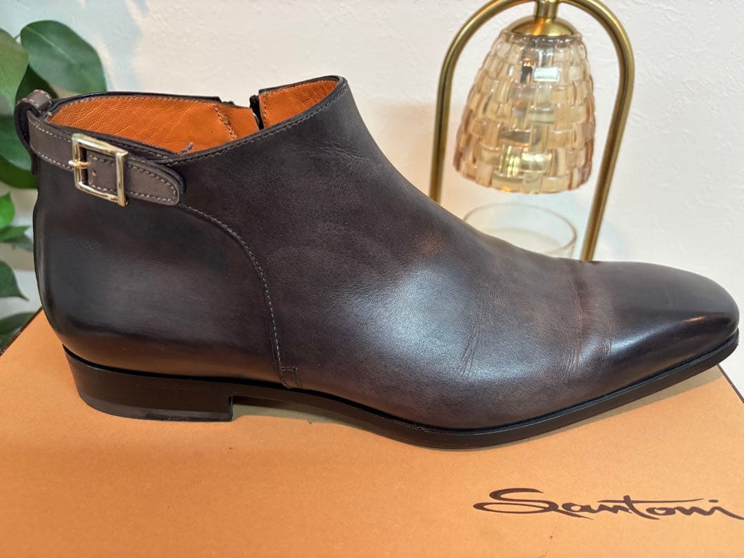 期間限定値下げ中　サントーニ アンクルレザーシューズ （27.5〜28㎝）
