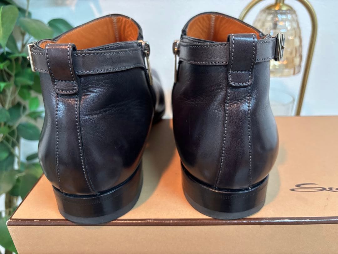 期間限定値下げ中　サントーニ アンクルレザーシューズ （27.5〜28㎝）