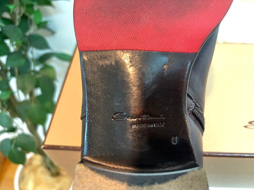 期間限定値下げ中　サントーニ アンクルレザーシューズ （27.5〜28㎝）