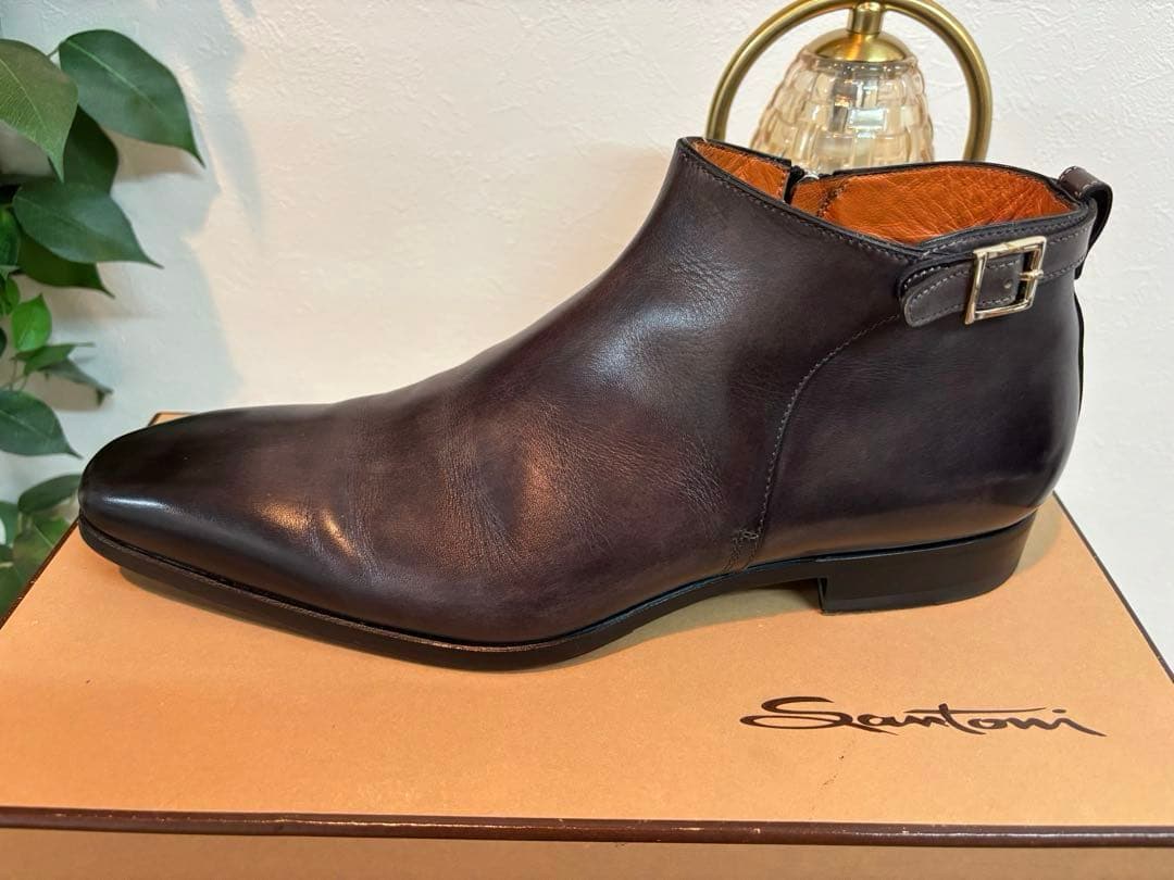 期間限定値下げ中　サントーニ アンクルレザーシューズ （27.5〜28㎝）