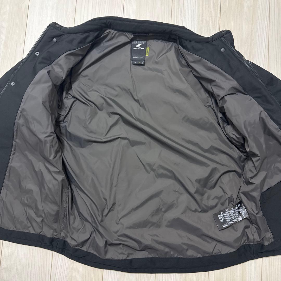 RS TAICHI RSJ727 オクタン ウインターフーディ BLACK