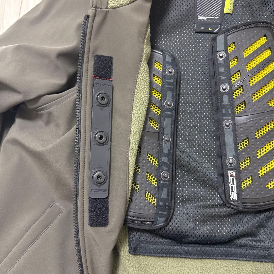 RS TAICHI RSJ727 オクタン ウインターフーディ BLACK