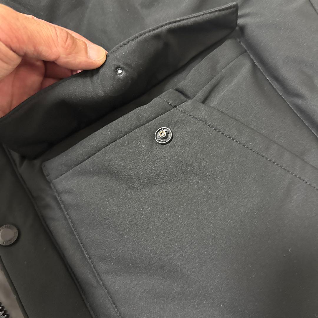 RS TAICHI RSJ727 オクタン ウインターフーディ BLACK