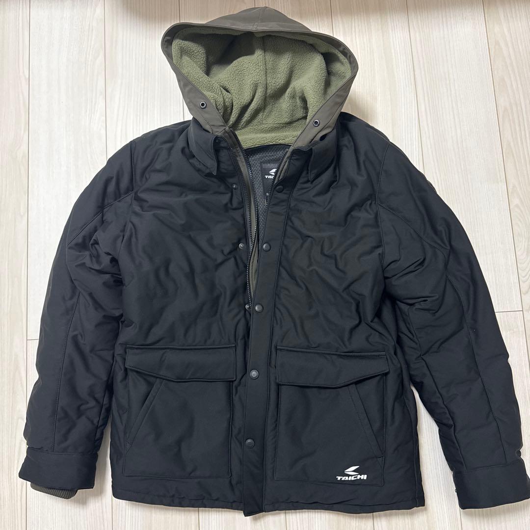 RS TAICHI RSJ727 オクタン ウインターフーディ BLACK