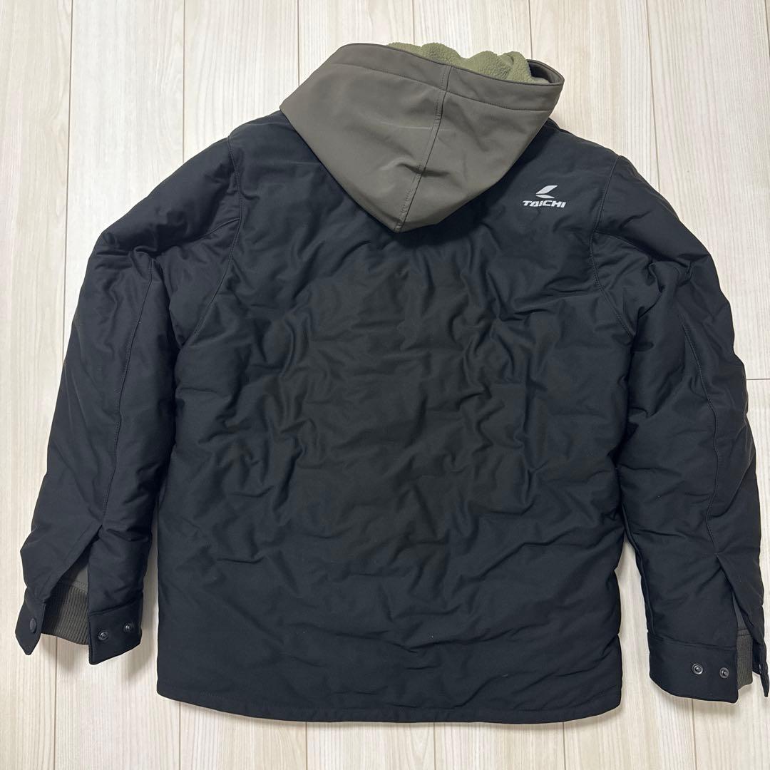 RS TAICHI RSJ727 オクタン ウインターフーディ BLACK