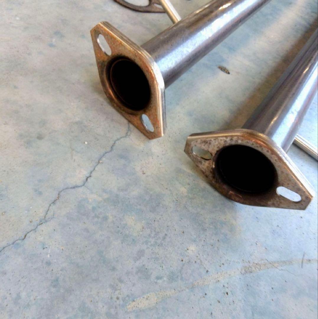 30アルファード　ヴェルファイア　　中間　ストレート　マフラー　ステンレス　爆音