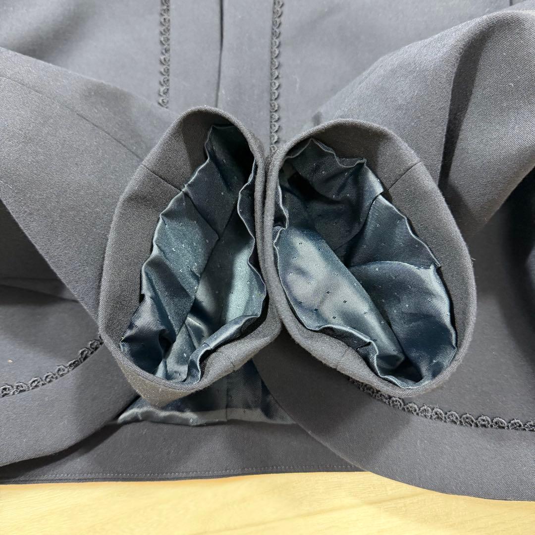 極美品 ポンポネットジュニア L 160 お受験 入学 卒服 ボレロ ワンピース