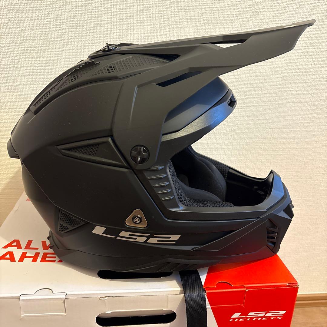 LS2 フルフェイスヘルメット MX708FASTⅡマットブラックMサイズ