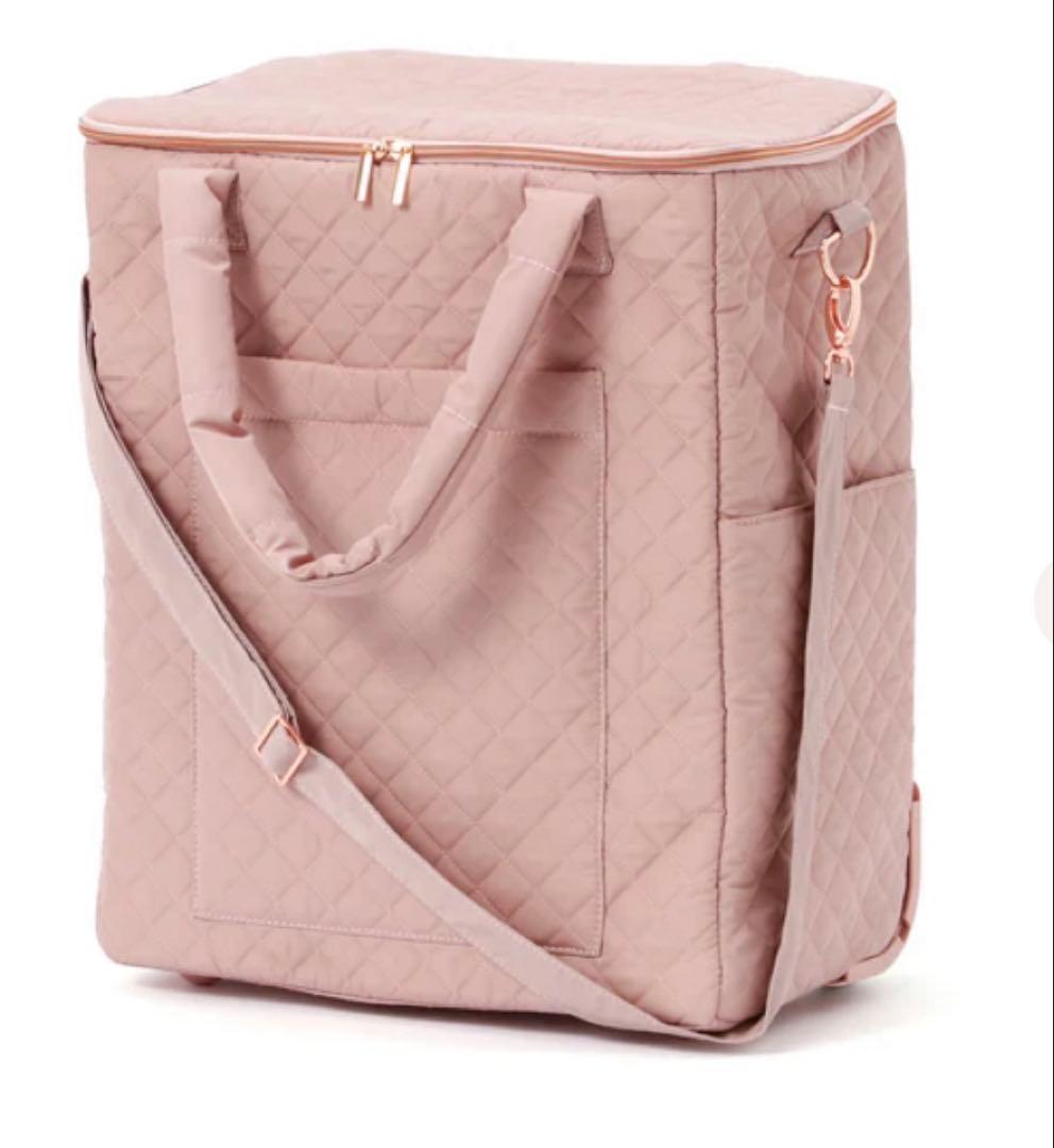 送料無料 Francfranc キルティング ソフトキャリーバッグ ピンク