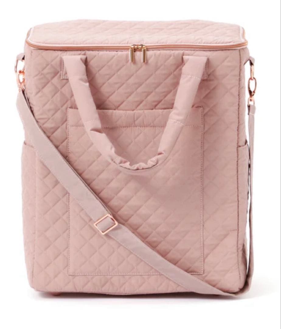 送料無料 Francfranc キルティング ソフトキャリーバッグ ピンク