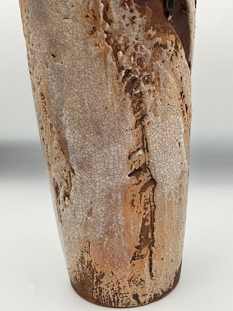 楽山焼　蟹　水月焼　花瓶