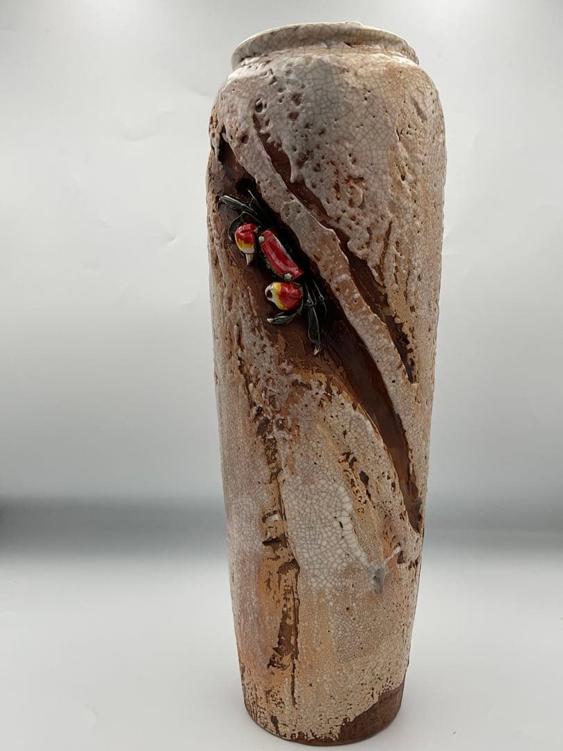 楽山焼　蟹　水月焼　花瓶