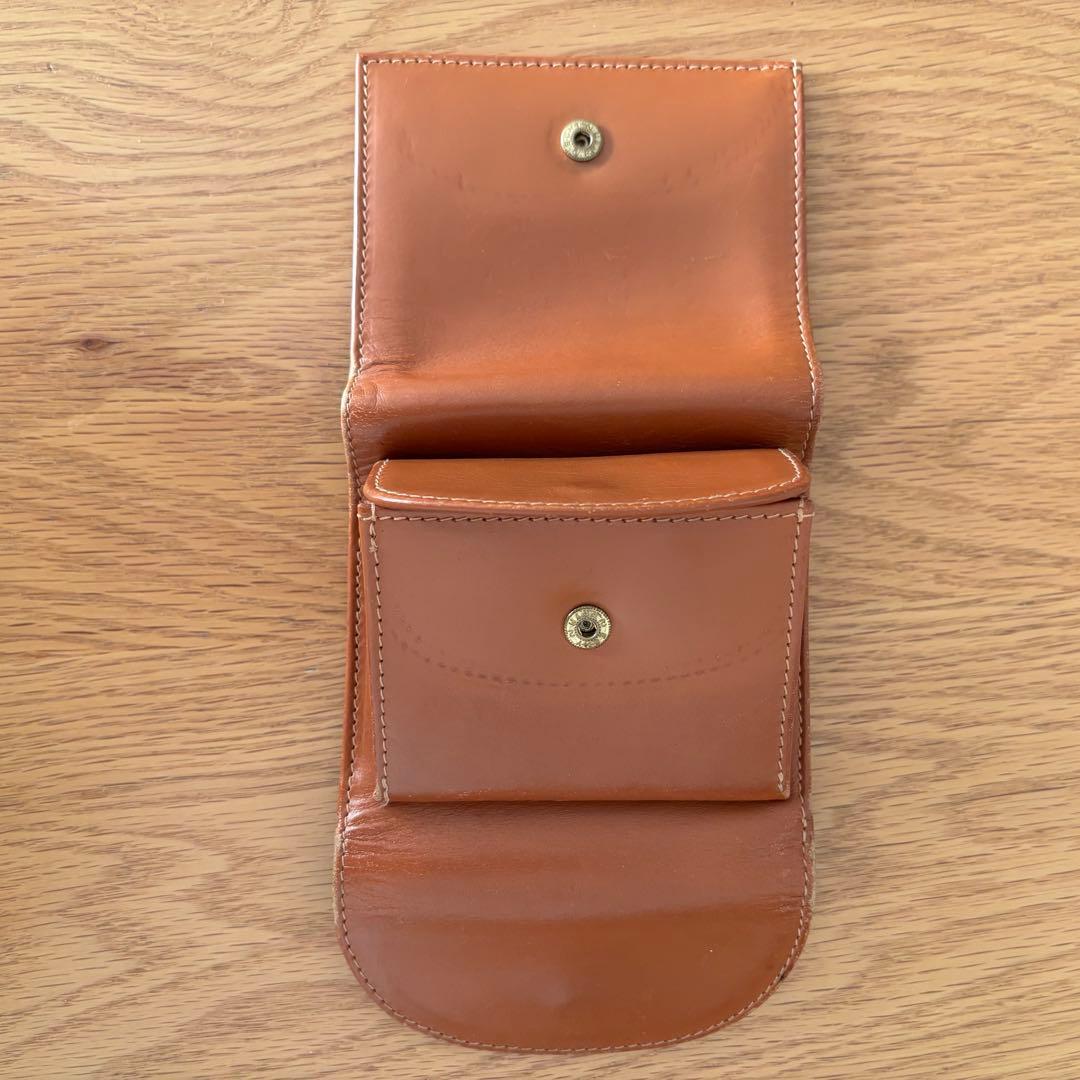 Whitehouse Cox 三つ折り財布 ブラウン 希少ISETAN別注箱付き