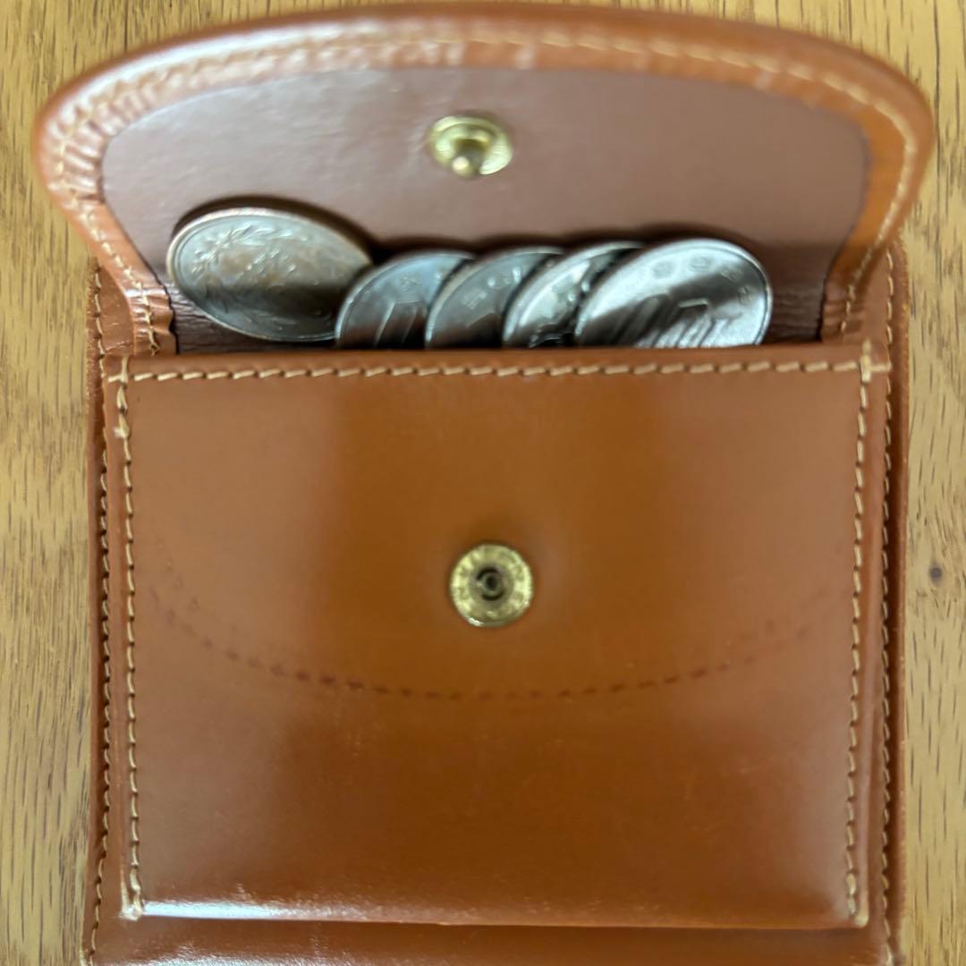 Whitehouse Cox 三つ折り財布 ブラウン 希少ISETAN別注箱付き