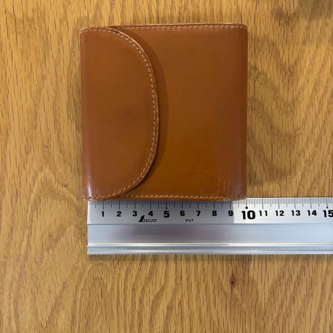 Whitehouse Cox 三つ折り財布 ブラウン 希少ISETAN別注箱付き