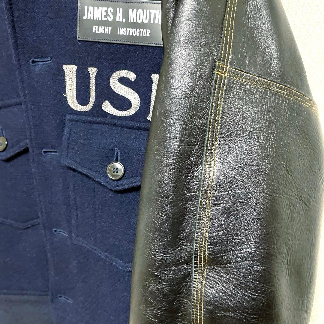 ★☆バズリクソンズ フライトインストラクタージャケット スタジャン 極美品☆★