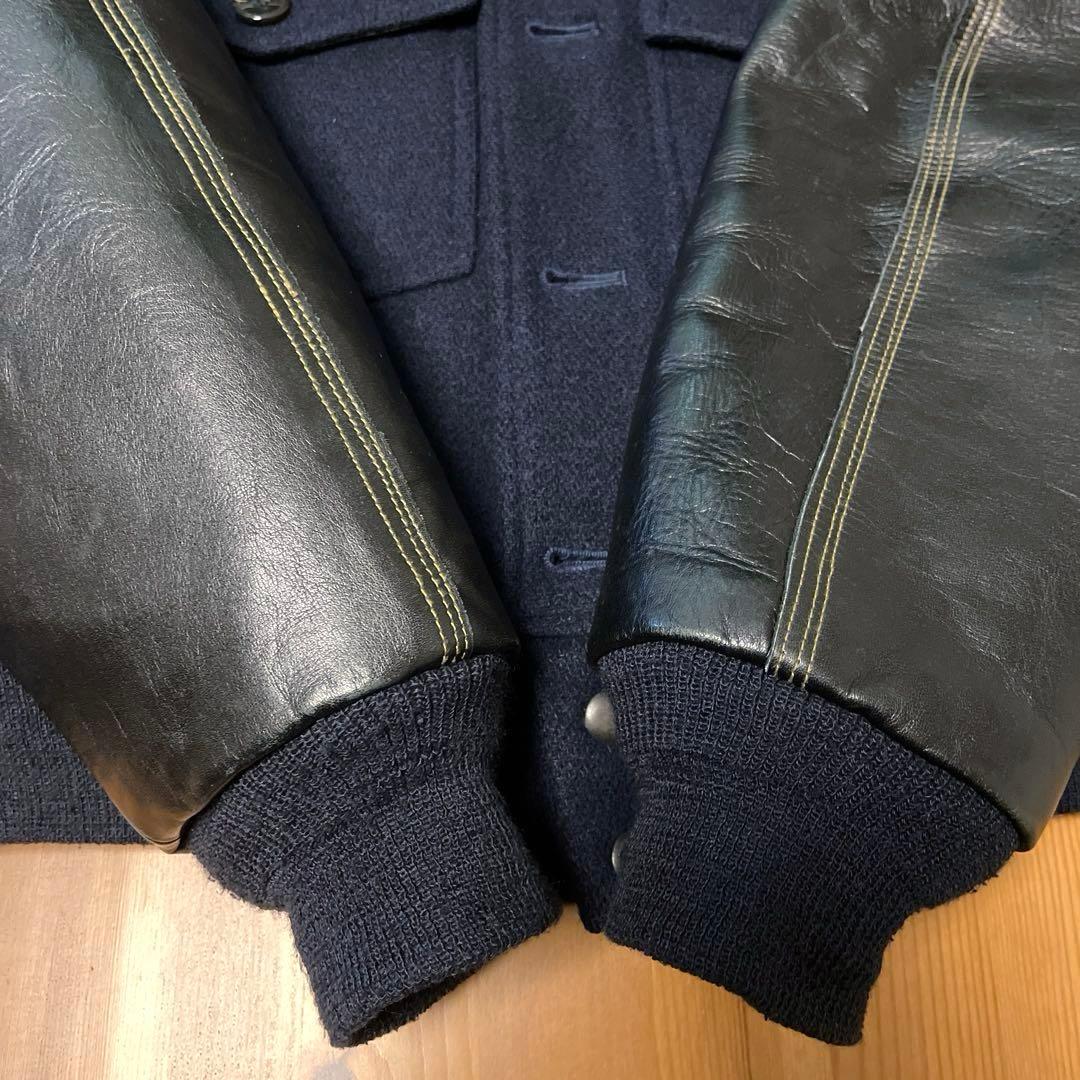 ★☆バズリクソンズ フライトインストラクタージャケット スタジャン 極美品☆★