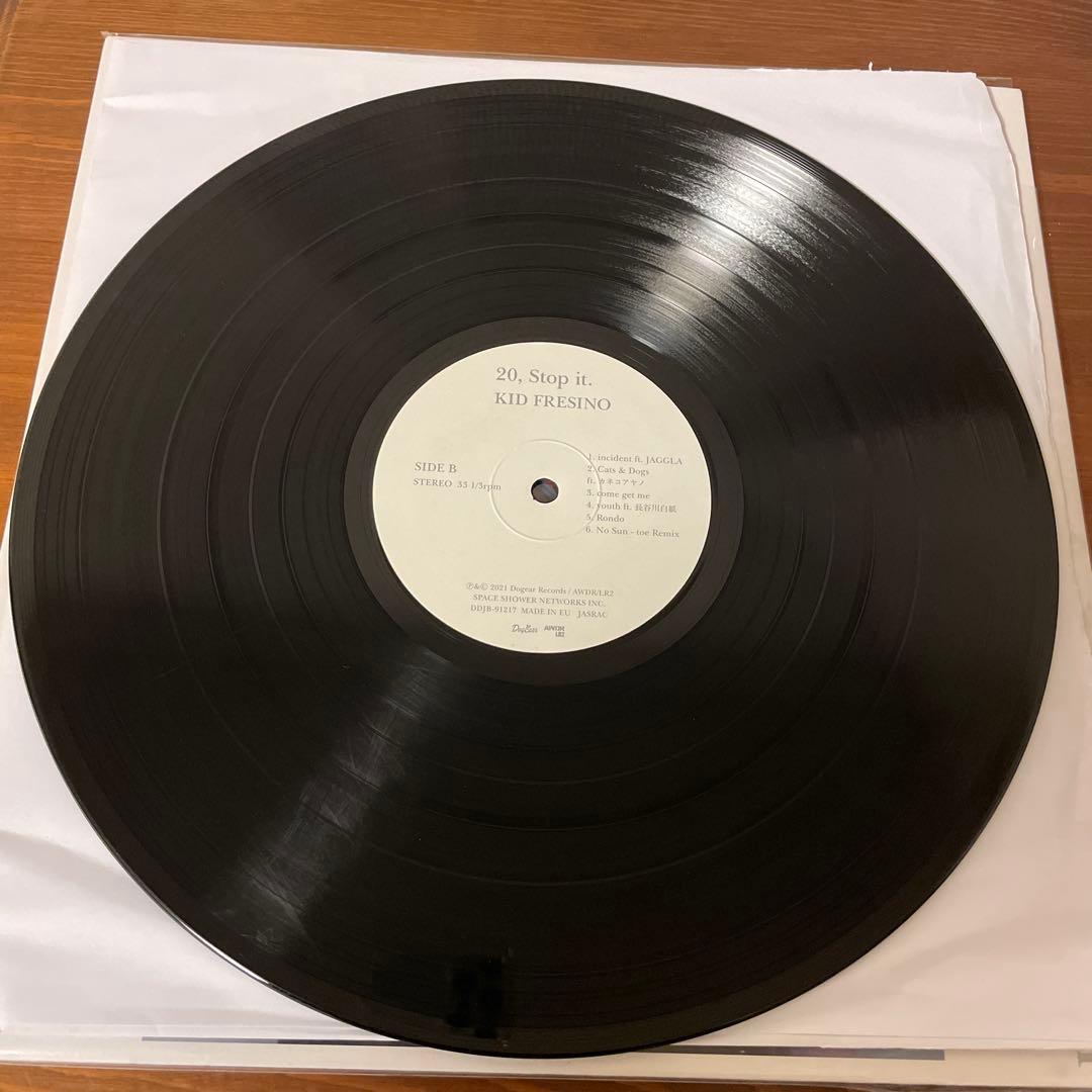 kid fresino 20 stop it レコード　 LP