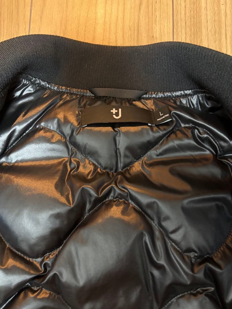 【極美品】UNIQLO +Jハイブリッドダウンオーバーサイズ　黒