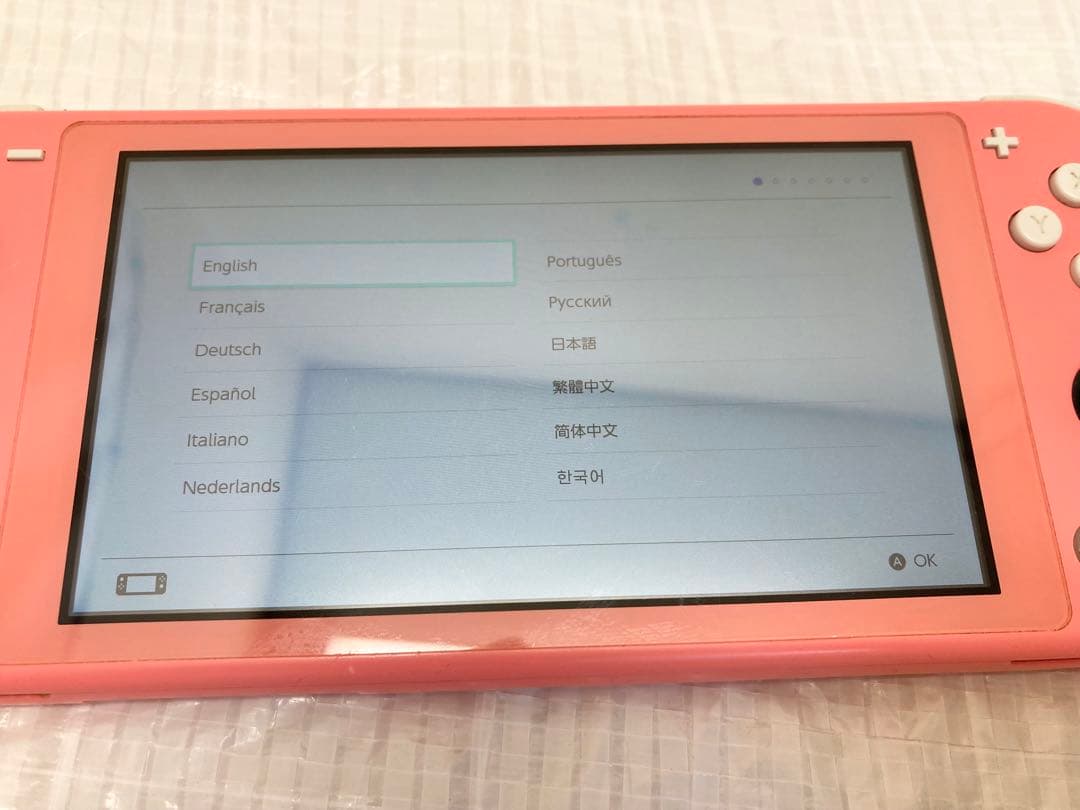 Nintendo Switch LITE ピンク