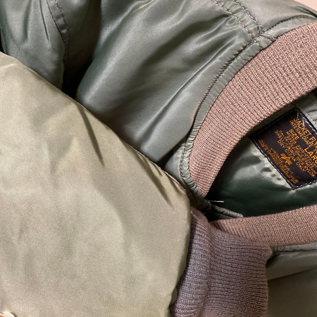 MA-1 フライトジャケット Lサイズ　アルファ　USA製