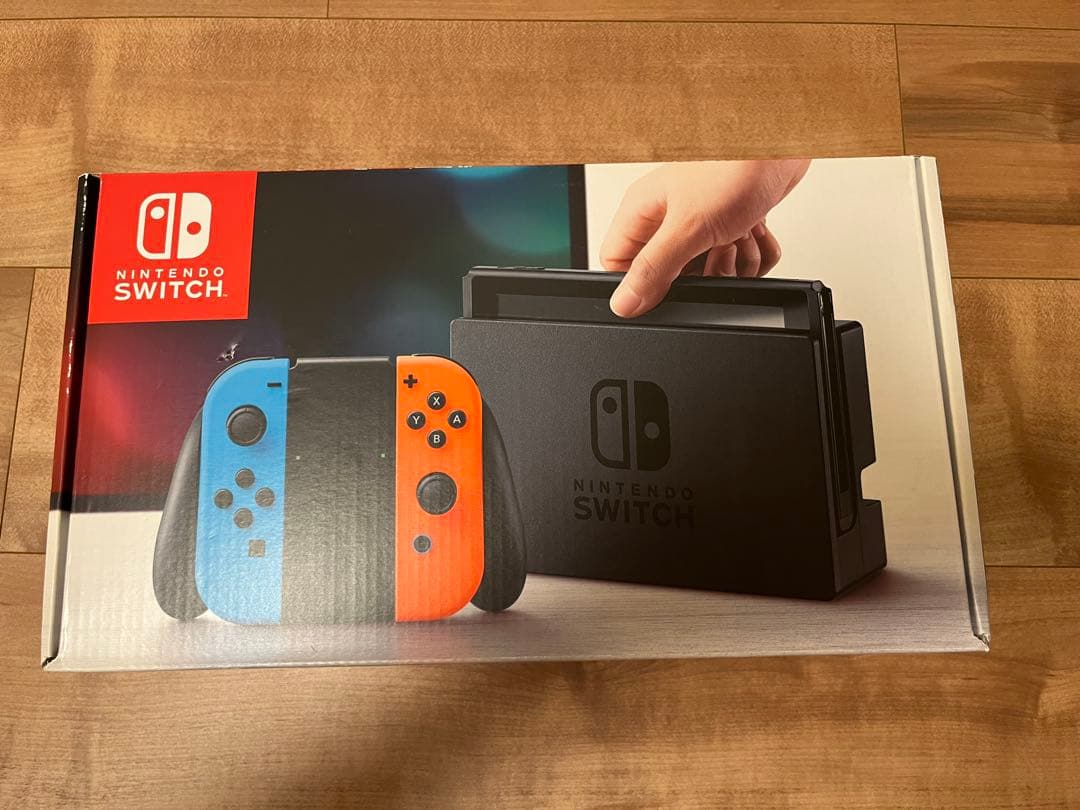 【中古美品】NintendoSwitch本体 バッテリー持続タイプ【動作確認済】