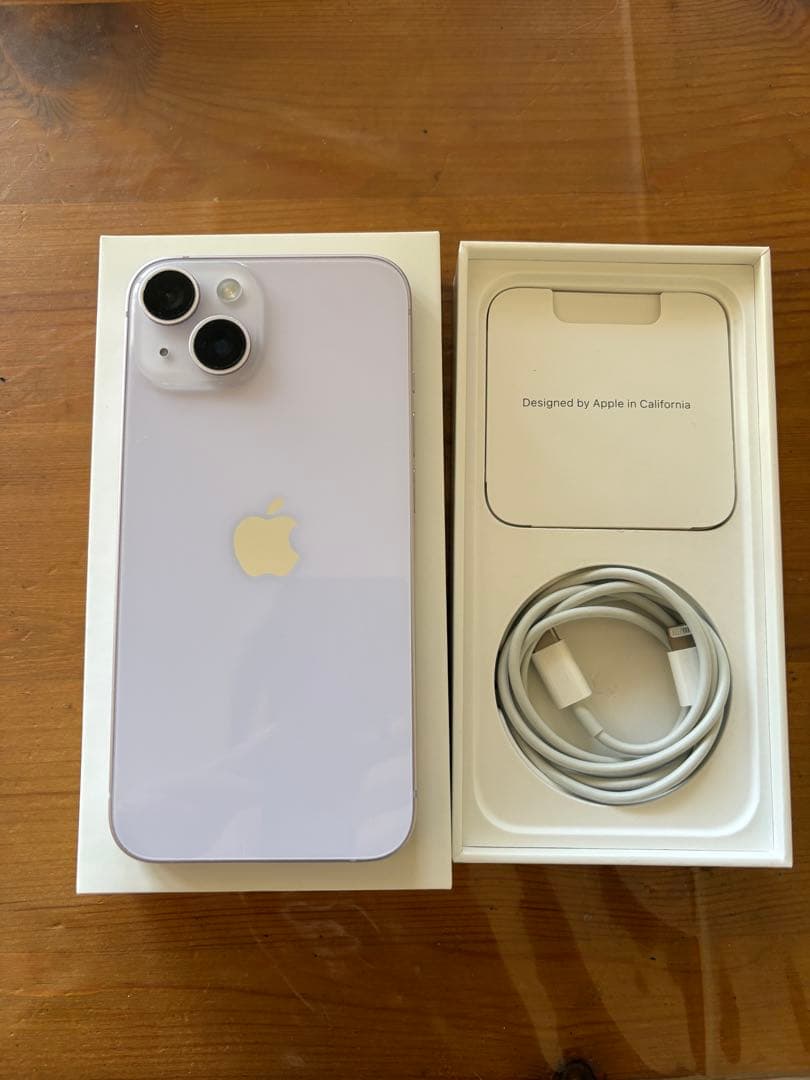 ◾️美品◾️ iPhone 14 128G パープル　SIMフリー