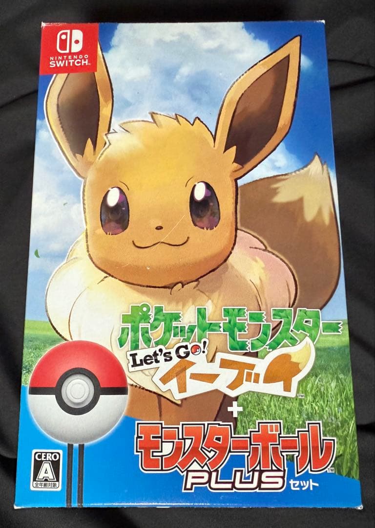 新品 ポケモンLet's Go! イーブイ+モンスターボール Plus セット