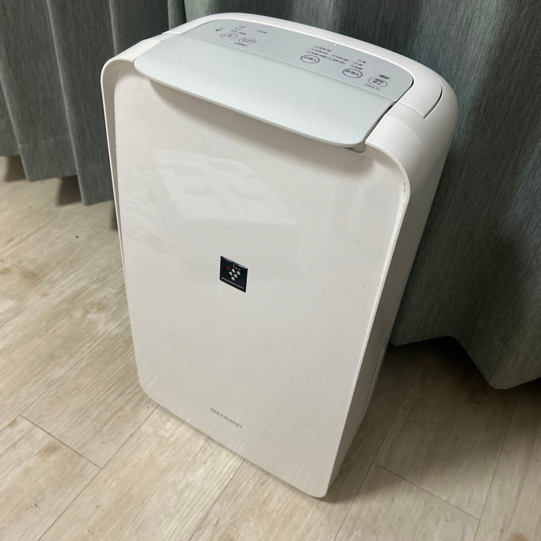 高性能除湿機、SHARP CV-L71-W、ホワイト、取扱説明書付