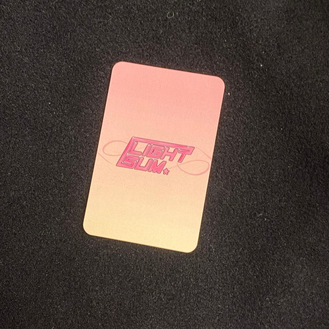 Lightsum Vanilla ユジョン　チョウォン　ユニットトレカ　当選者