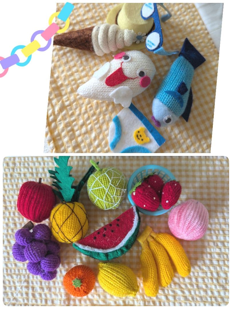 dekocyann様オーダー品　やおやさん　ブレーメンの音楽隊　オオカミパペット