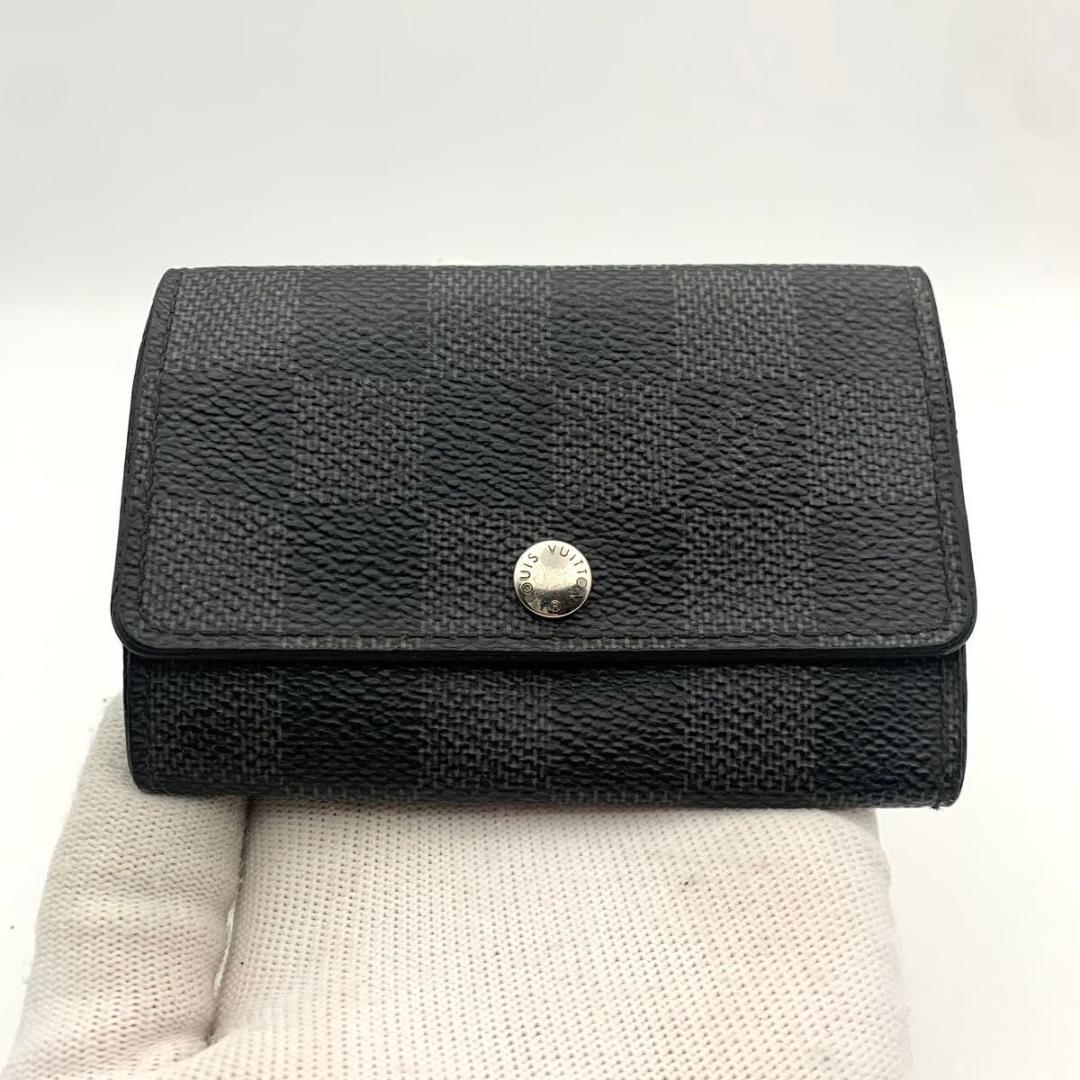 ルイヴィトン ミュルティクレ6 キーケース キーホルダー ダミエグラフィット