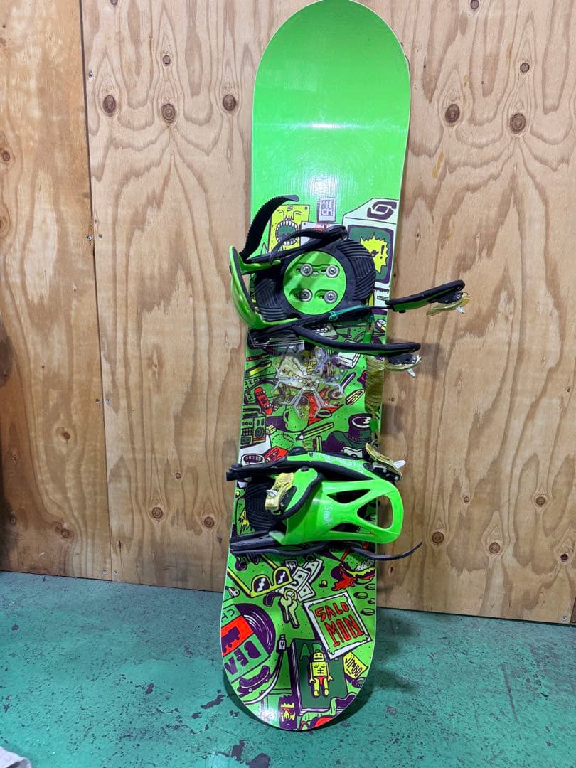 子供用SALOMON スノーボード グラフィックデザイン　110cm