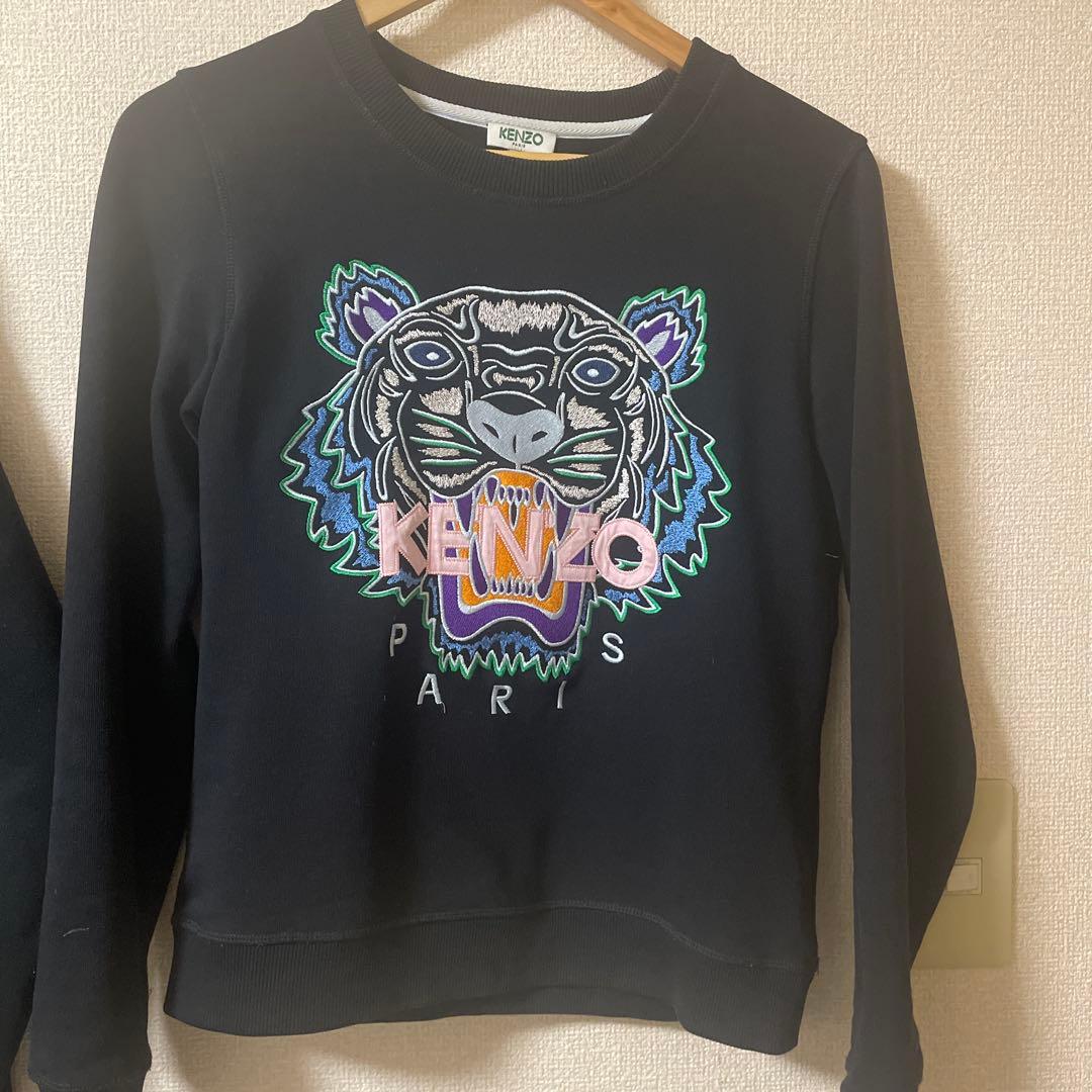 KENZO 虎刺繍 クルーネック トレーナー S