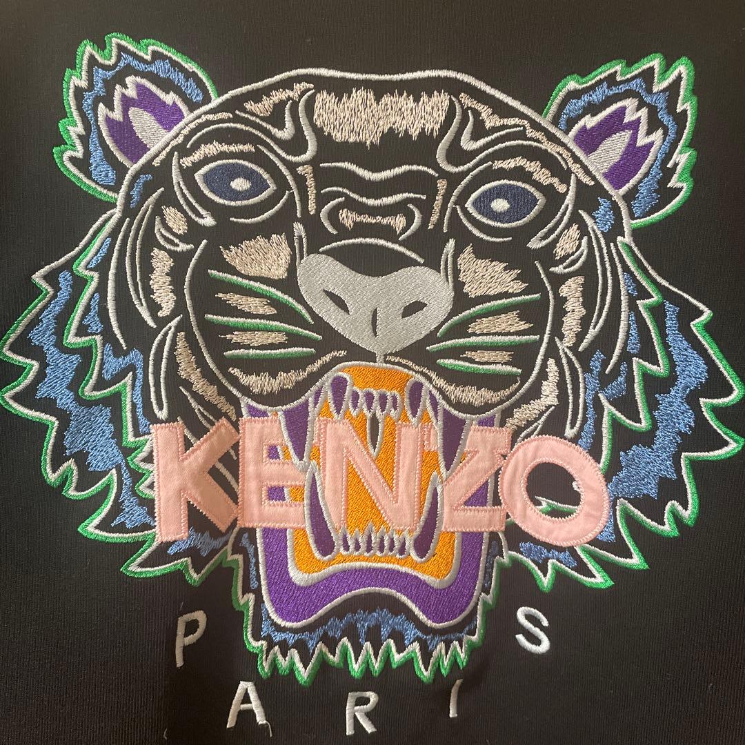 KENZO 虎刺繍 クルーネック トレーナー S