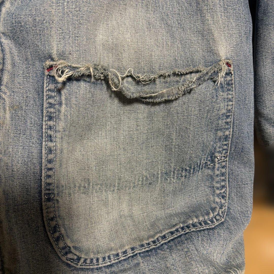 シアーズ Sears 70s ブランケットライナー デニムカバーオール USA製