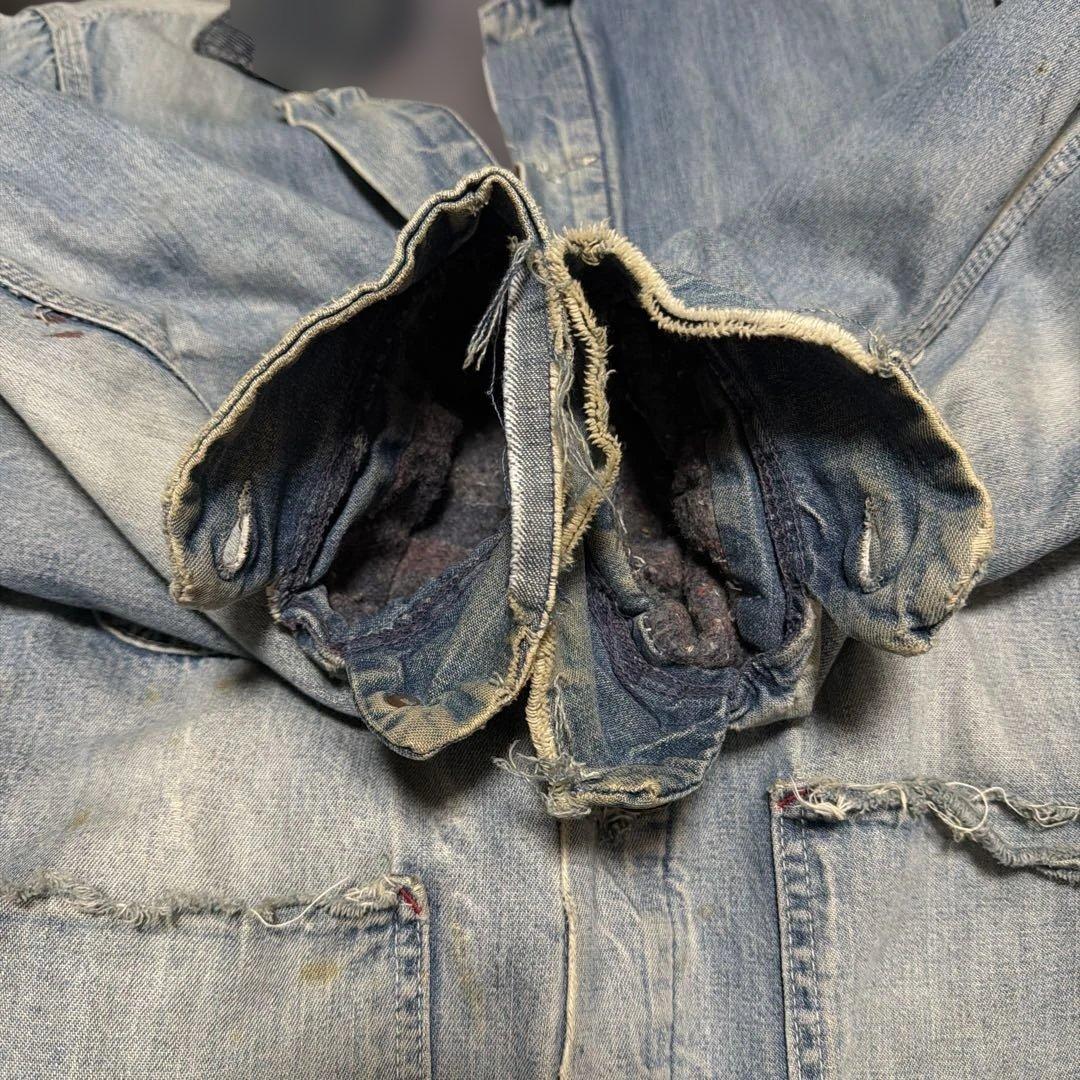 シアーズ Sears 70s ブランケットライナー デニムカバーオール USA製