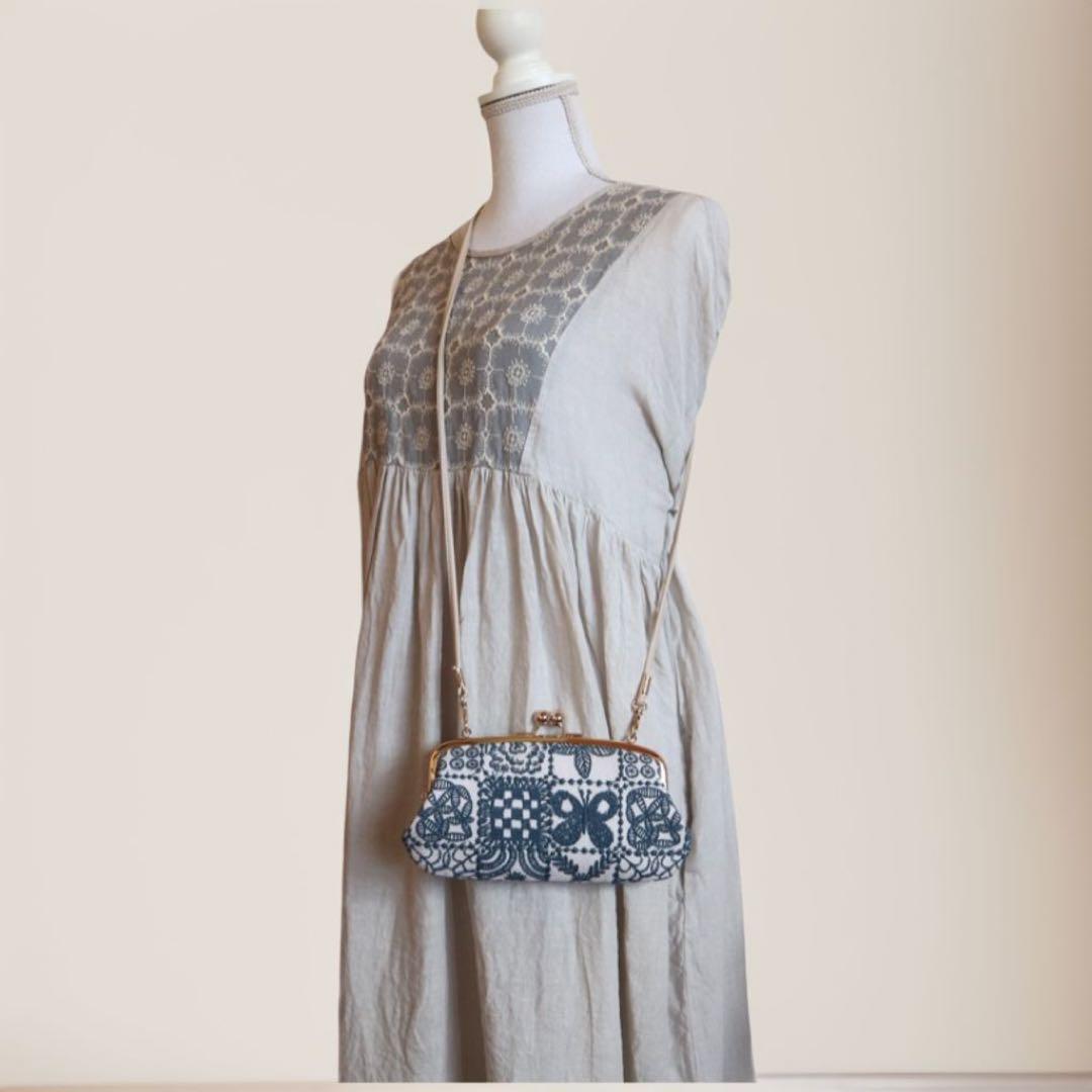 ミナペルホネン 親子がま口ショルダー