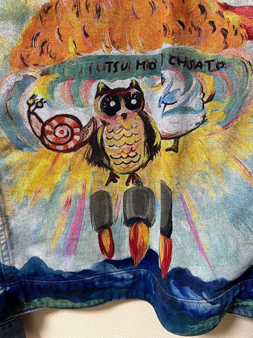 tsumori chisato 猫　デニムジャケット　受注品