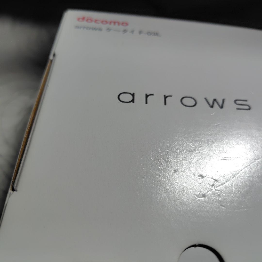 docomo arrowsケータイ F-03L Black 新品未使用