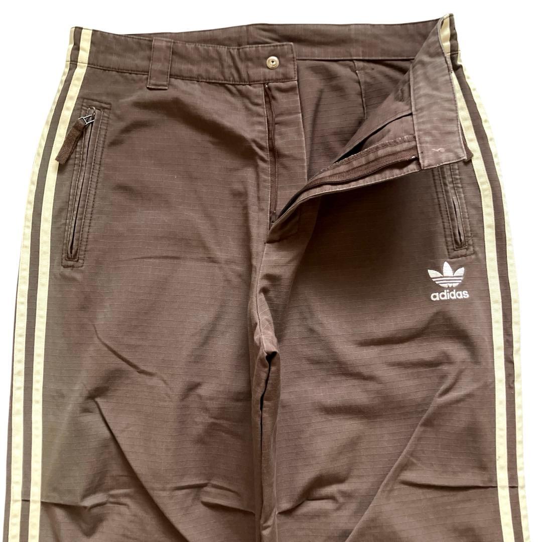 00s old adidas 綿100% バギートラックパンツ ヘビーオンス