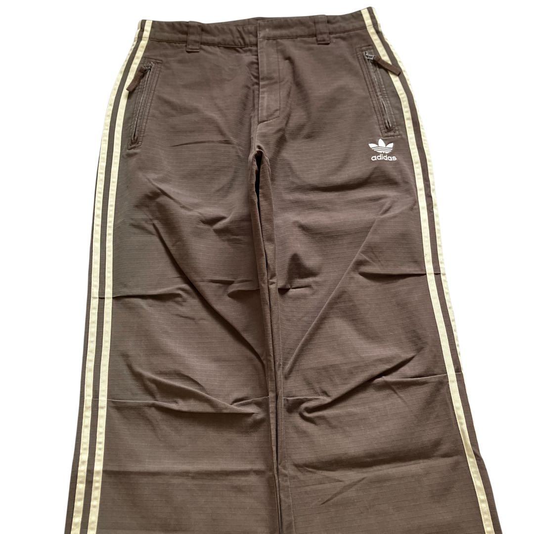 00s old adidas 綿100% バギートラックパンツ ヘビーオンス