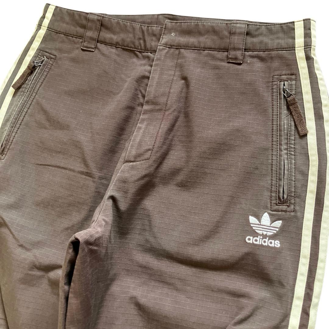 00s old adidas 綿100% バギートラックパンツ ヘビーオンス